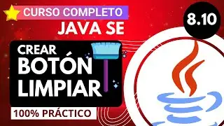 ♨️ 8.10 ► CÓDIGO para LIMPIAR JTextField, JComboBox, JCheckBox en JAVA  ✅ 【CURSO DE JAVA DESDE CERO】