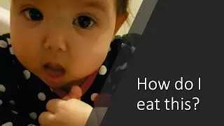 Adorable Baby Sucking Her Toes