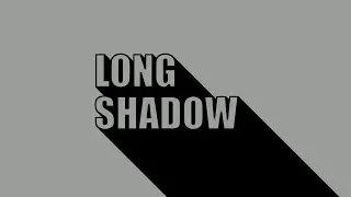 How to create long shadow text in GIMP