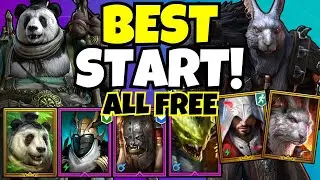 New BEST Start With FREE Razelvarg & Bambus Fourleaf!!! [Raid: Shadow Legends]
