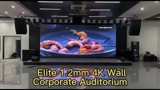 EZ LED Elite-1.2mm @4K for Corporate Auditorium