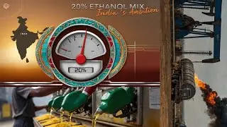 Indias 20% Ethanol Target Amidst Geopolitical Tensions #news #india #ethanol #israel #geopolitics