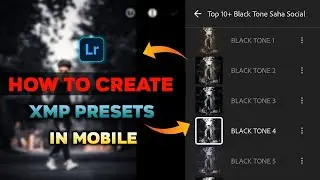 How To create Lightroom Presets|| How To import Lightroom Xmp Presets in Mobile|Copy - paste solve