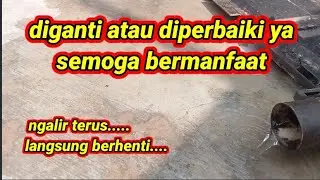 cara mengganti karet pembuangan air pada mesin cuci