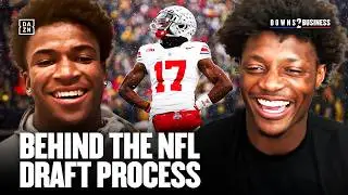 Ohio State's Caleb Downs & Carnell Tate Discuss NFL Draft Prep 💯
