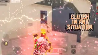 CLUTCH IN ANY SITUATION 🔥|| MONTAGE#1 || BGMI ❤️