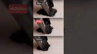 Tattooing with thick black ink.