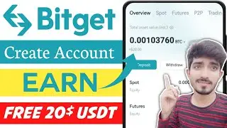Zero Investment: How to Create a Bitget Account and Get $20 Free!