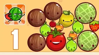 Watermelon Drop: Mix Fruit Pop - Gameplay v.1 - Fruit Theme
