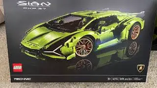 Lego Lamborghini Sian Unboxing Video