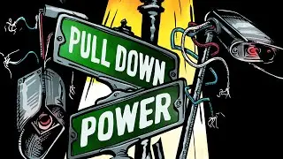 Pull Down Power - invasion of privacy in the era of Government Surveillance - Cory Kerr's illo talk