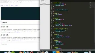 Building a Simple Website | Styling with CSS