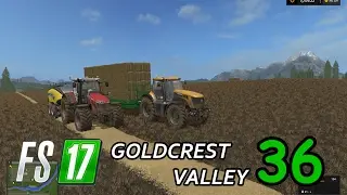FS17 - Goldcrest Valley. Серия 36 - Уборка на поле н.26