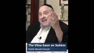 The Vilna Gaon on Sukkos