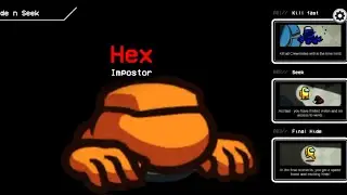 *BEST* Among Us Hide N Seek gameplay by pro Hex at Skeld