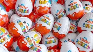 NEW! KINDER opening ASMR - Christmas collection Kinder Surprise eggs #8