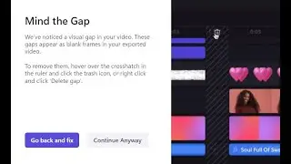 How to Remove Invisible Gap from Clipchamp Video