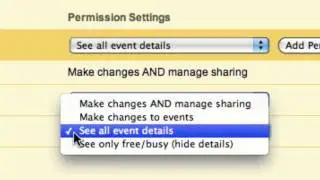 Share a Google Calendar