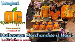 Halloween Merchandise arrives at the Disneyland Resort!  Let's look at it all!