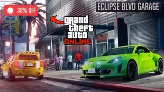 NEW ECLIPSE BLVD 50 CAR GARAGE IN GTA V ONLINE | 1.9 MILLION AND WORTH IT | 30 PERCENT OFF