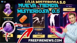 NUEVA TIENDA MISTERIOSA 5.0 FREE FIRE []COMO GANAR DIAMANTES GRATIS[]