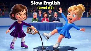 She Was Treated Unfairly... But Still Won The Figure Skating Championship | Slow English (Level A2)