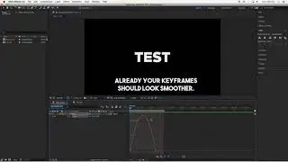 After Effects: Easy Ease Tutorial