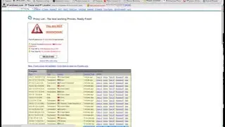 Уроки Python. Парсинг прокси(proxy). Запросы через прокси(proxy).Requests