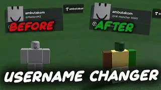 Username Changer Script / Hack - ROBLOX EXPLOITING