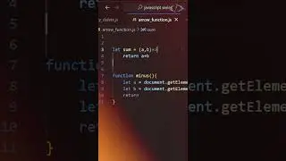 🔥 JavaScript Arrow Functions 🔥 