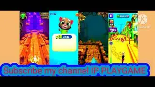 Temple Run Blazing Sands Vs TALKING TOM GOLD VS Temple Run 1 VS Angry Gran Run ll IP PLAYGAME