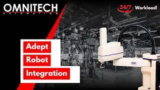 Omnitech Automation’s Custom Automated Process w/ Adept Robots