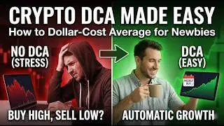 How to Dollar-Cost Average for Newbie | Crypto DCA Made Easy