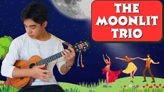 Learn a Beautiful Ukulele Song that Transitions from Solo to Duet to Trio || "The Moonlit Trio"