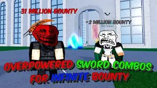 These UNDERATED swords will get you INFINITE bounty in Blox Fruits!