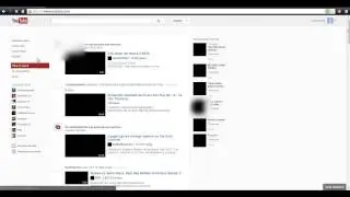 How to Remove "What to Watch" Videos / Center the YouTube Layout