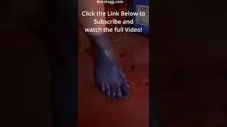 Feet as Blue as Mystique LMAO!!! #funny #funnyvideo #funnyshorts #basshogg #fishing #bassfishing