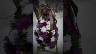 Венок за 20 секунд. Высота 135 см