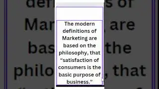 Marketing Management Philosophies  #selfstudy179 #youtubeshorts #viralvideo