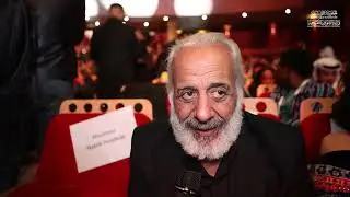 تكريم الممثل السوري أيمن زيدان خلال حفل افتتاح الدورة 23 لأيام قرطاج المسرحية
