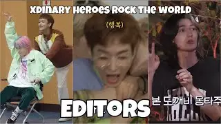 Editors on Rock The World having the time of their life | Xdinary Heroes