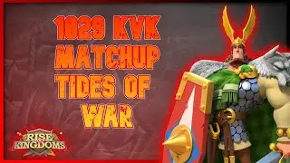 KvK Begins for 1029 - Matchup with Stats | Tides of War