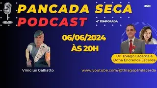 Pancada Seca 4ª Temp. Dr. Thiago e Dona Encrenca Lacerda recebem Vinicius Galliatto