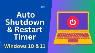How to Auto Shutdown PC Windows 10 | Auto Shutdown PC | How to Set Shutdown Timer on Windows