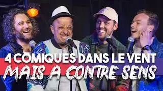EP 15 - Booder, Pierre Croce, Thomas Angelvy, Seb Mellia - 4 Comiques dans le vent...