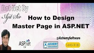 Creating Master Page in asp.net | Master Page in Asp.net | Design website with master page