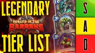 Tier list for EVERY LEGENDARY from Forged in the Barrens - Hearthstone