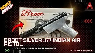 Broot Silver Indian Air Pistol by Airsoft Gun India 🇮🇳