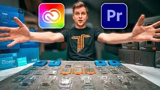 ¡ES COMPLICADO! - La mejor CPU para Adobe Premiere Pro 2024