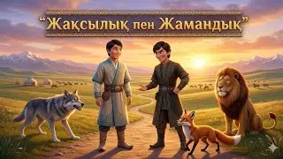 Жақсылық пен Жамандық. Қазақ ертегісі. 